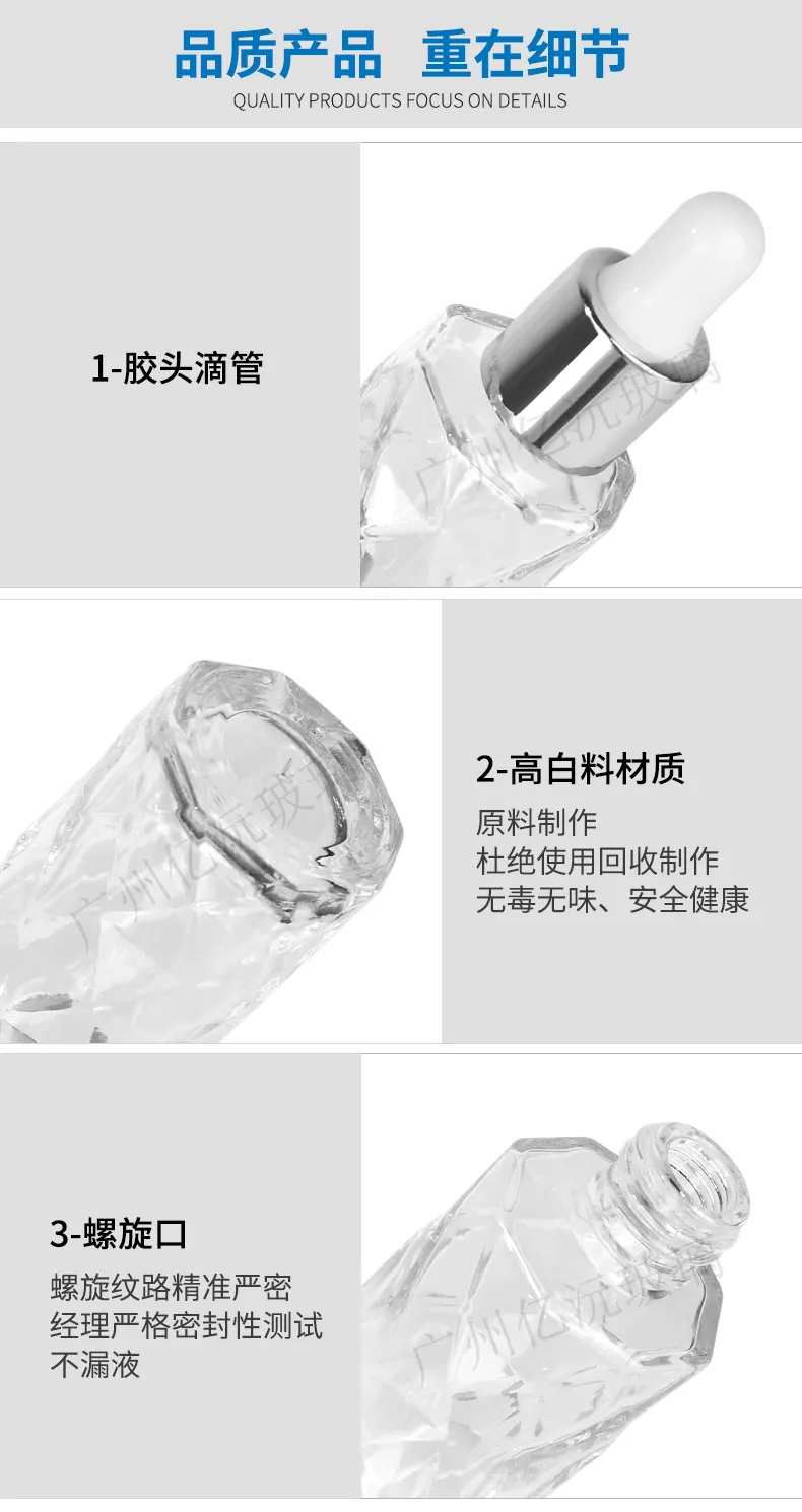 Model 005 Glass Dropper Bottle 5ml 10ml 15ml Amber Glass Essential Oil OEM Packaging additional view 10 OEM custom packaging