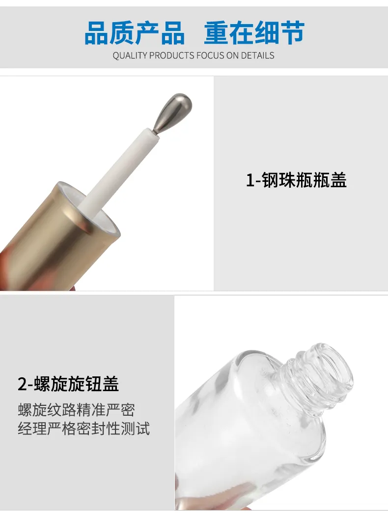 Model 006 Glass Dropper Bottle 10ml 15ml 30ml Clear Glass with Pipette OEM Packaging additional view 10 OEM custom packaging