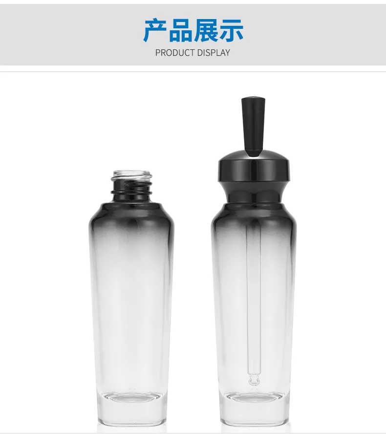 Model 008 Glass Dropper Bottle 15ml 30ml 50ml Glass Essential Oil OEM Packaging additional view 6 OEM custom packaging