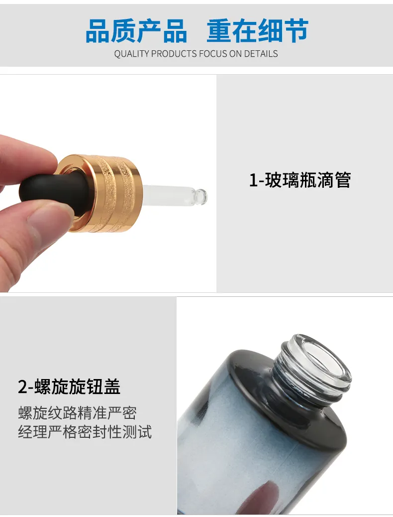 Model 009 Glass Dropper Bottle 10ml 20ml 30ml Clear Glass OEM OEM Packaging additional view 11 OEM custom packaging