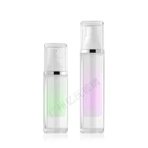 Acrylic Cosmetic Lotion Bottle Model 014 | Custom PETG Packaging | OEM Manufacturer China