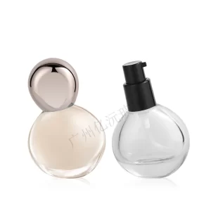Glass Cosmetic Foundation Bottle Model 022 | Custom Wholesale | OEM Manufacturer China