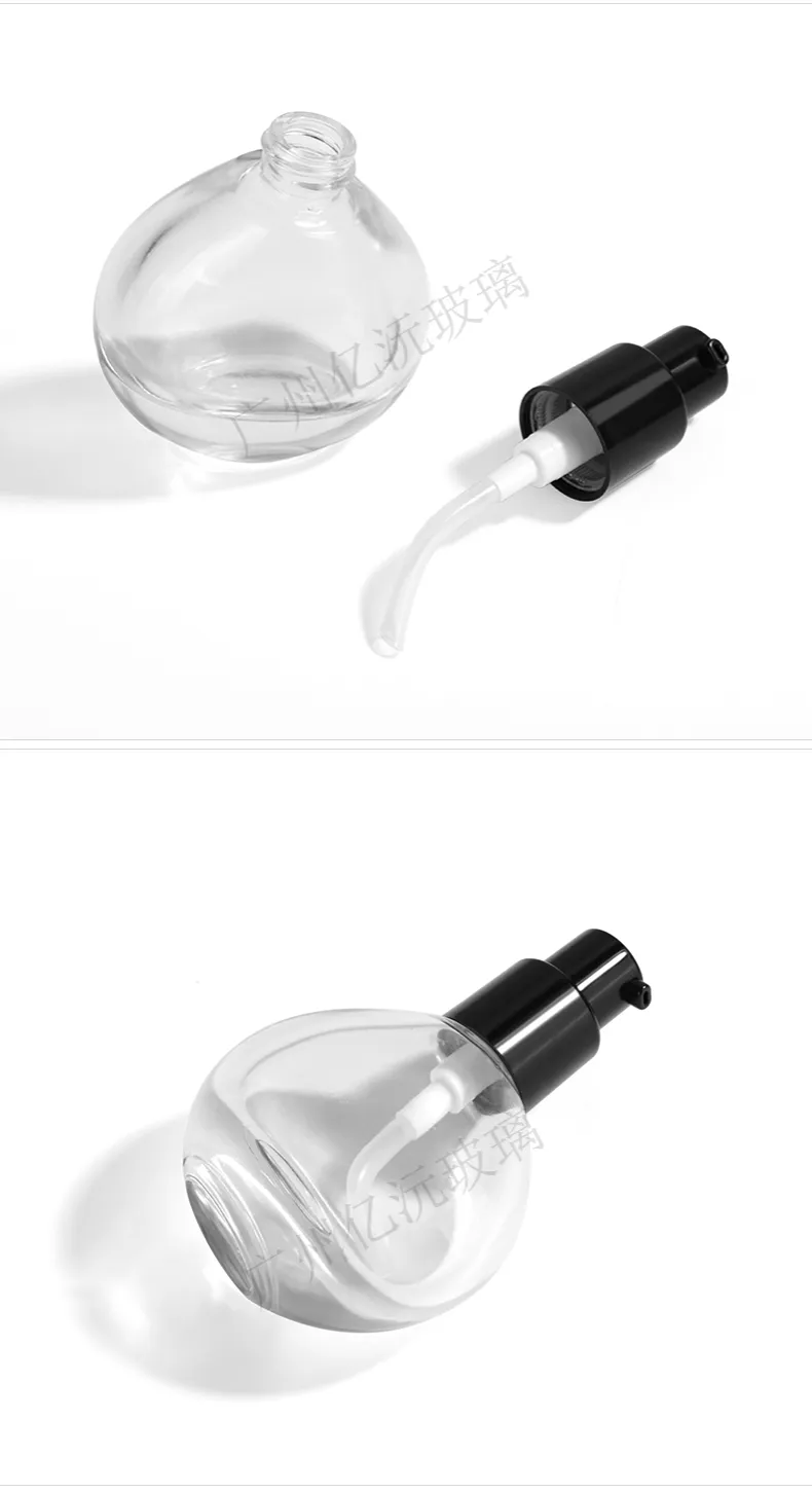 Glass Cosmetic Foundation Bottle Model 022 | Custom Wholesale | OEM Manufacturer China