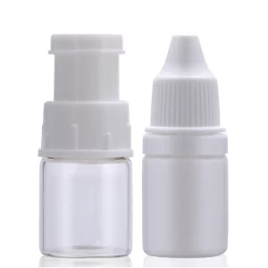 Model 023 024 Freeze Dried Powder Solvent Split Bottle 5ml 10ml Dual Chamber Glass Ampoule Packaging main product view OEM...