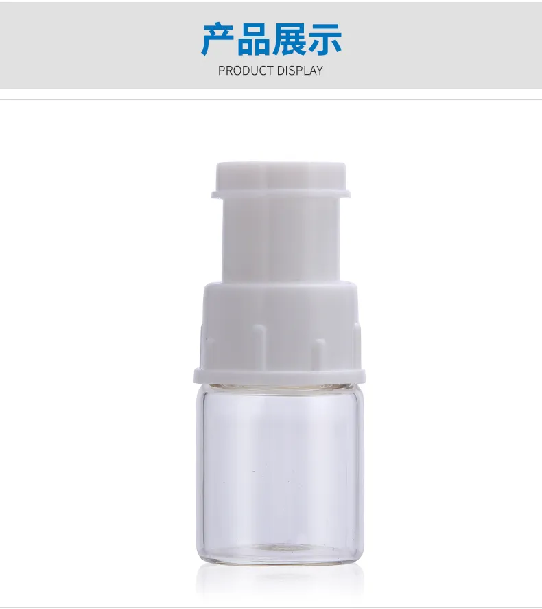 Model 023 024 Freeze Dried Powder Solvent Split Bottle 5ml 10ml Dual Chamber Glass Ampoule Packaging additional view 6 OEM...