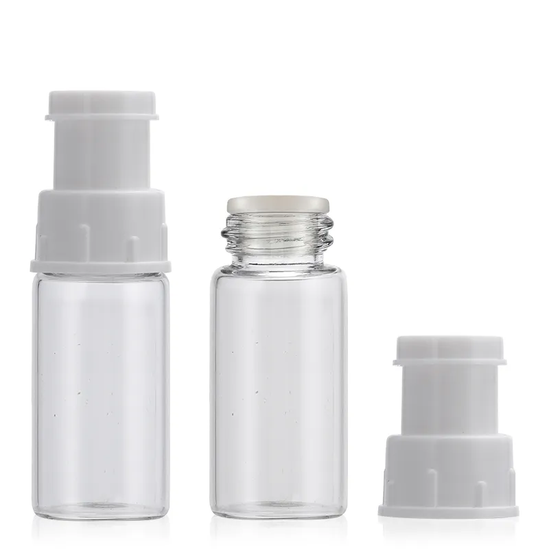Model 023 024 Freeze Dried Powder Solvent Split Bottle 5ml 10ml Dual Chamber Glass Ampoule Packaging additional view 17 OE...