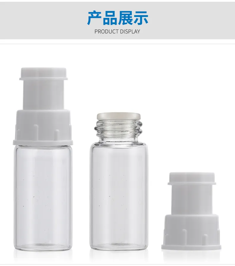 Model 023 024 Freeze Dried Powder Solvent Split Bottle 5ml 10ml Dual Chamber Glass Ampoule Packaging additional view 22 OE...
