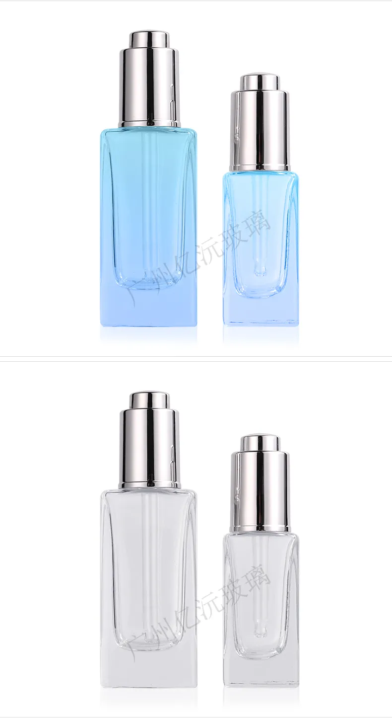 Model 027 Glass Dropper Bottle 10ml 15ml 30ml Amber Glass Cosmetic OEM Packaging additional view 6 OEM custom packaging