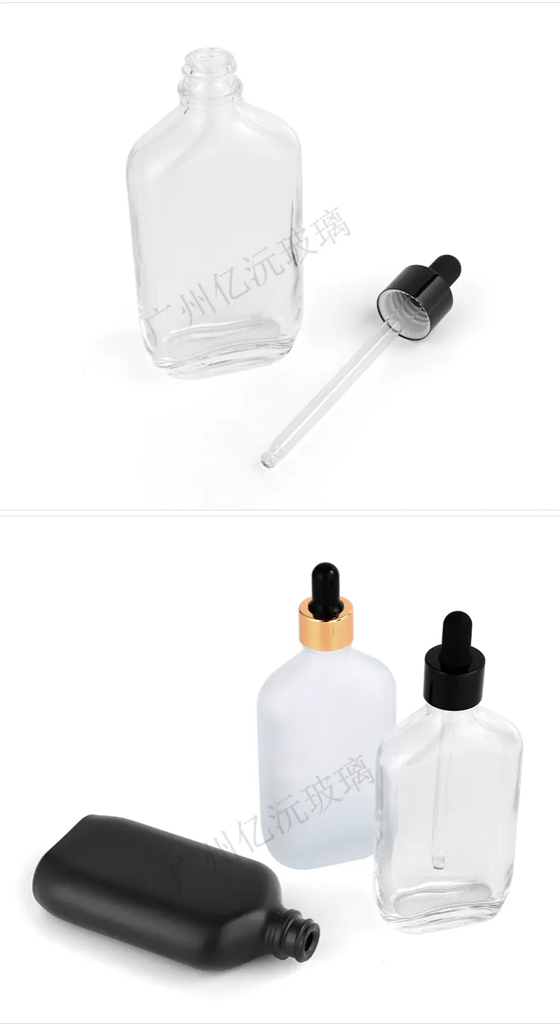 Model 036 Glass Dropper Bottle 10ml 30ml 50ml Glass Essential Oil OEM Packaging additional view 7 OEM custom packaging