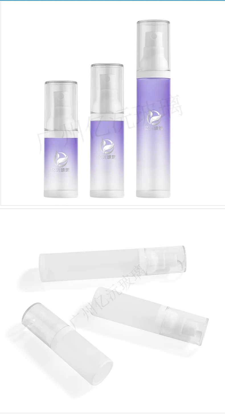 Acrylic Cosmetic Lotion Bottle Model 043 | Custom PETG Packaging | OEM Manufacturer China