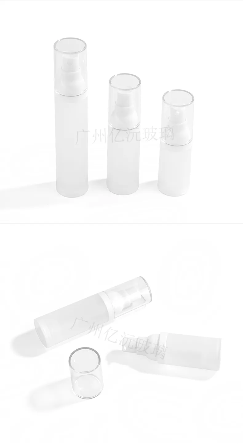 Acrylic Cosmetic Lotion Bottle Model 043 | Custom PETG Packaging | OEM Manufacturer China