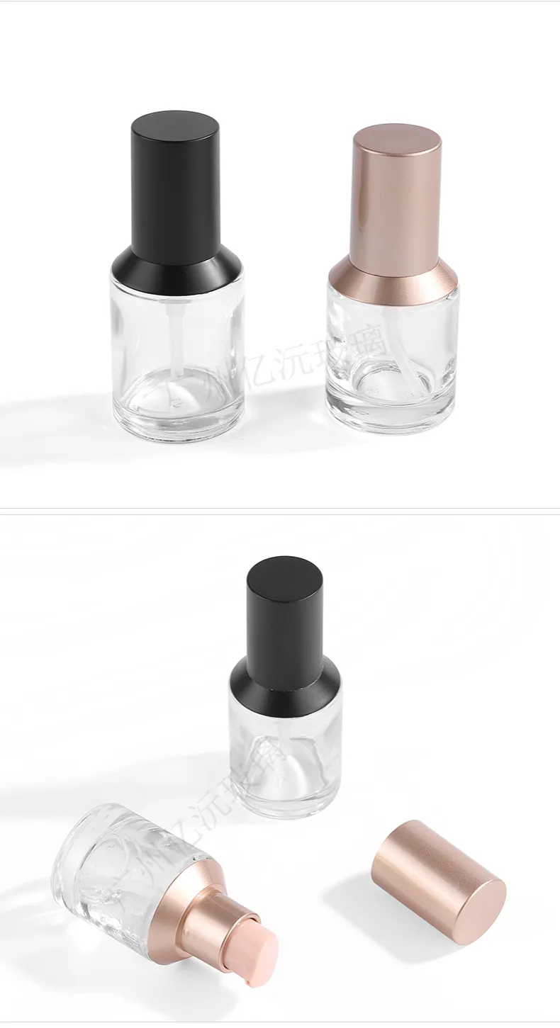 Glass Cosmetic Foundation Bottle Model 045 | Custom Wholesale | OEM Manufacturer China