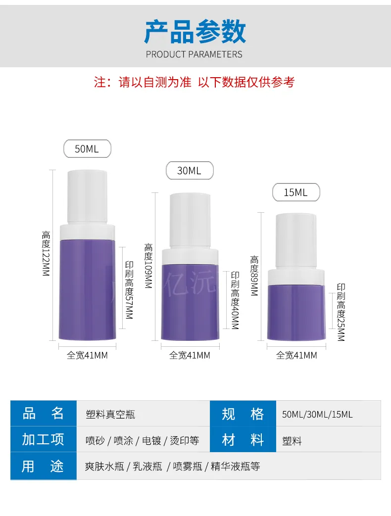 Acrylic Cosmetic Lotion Bottle Model 063 | Custom PETG Packaging | OEM Manufacturer China