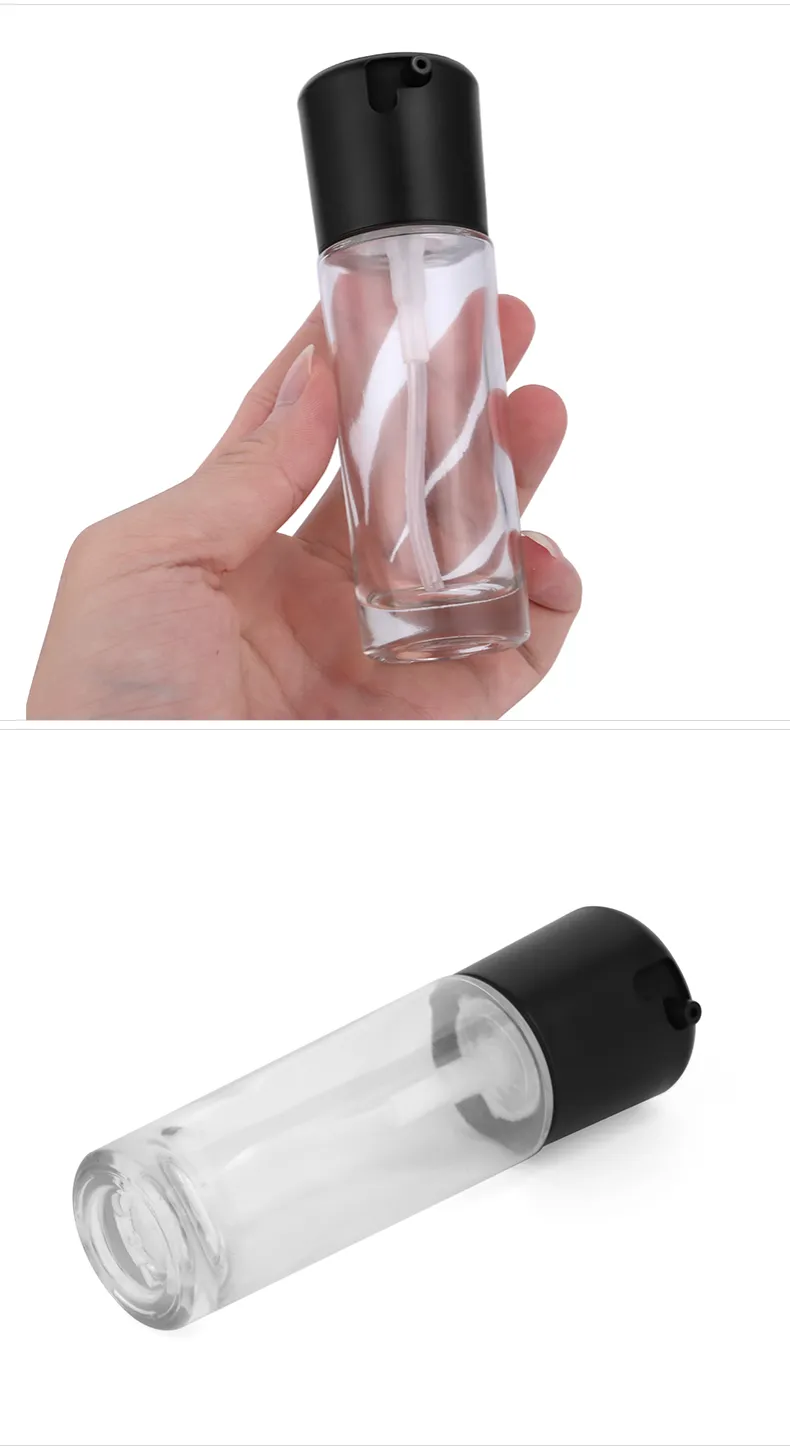 Glass Cosmetic Foundation Bottle Model 072 | Custom Wholesale | OEM Manufacturer China