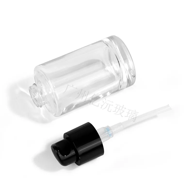 Glass Cosmetic Foundation Bottle Model 073 | Custom Wholesale | OEM Manufacturer China
