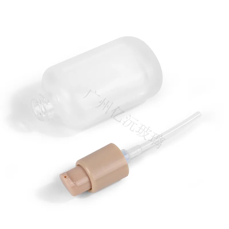 Glass Cosmetic Foundation Bottle Model 074 | Custom Wholesale | OEM Manufacturer China