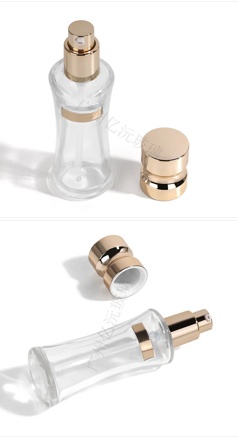 Glass Cosmetic Foundation Bottle Model 075 | Custom Wholesale | OEM Manufacturer China