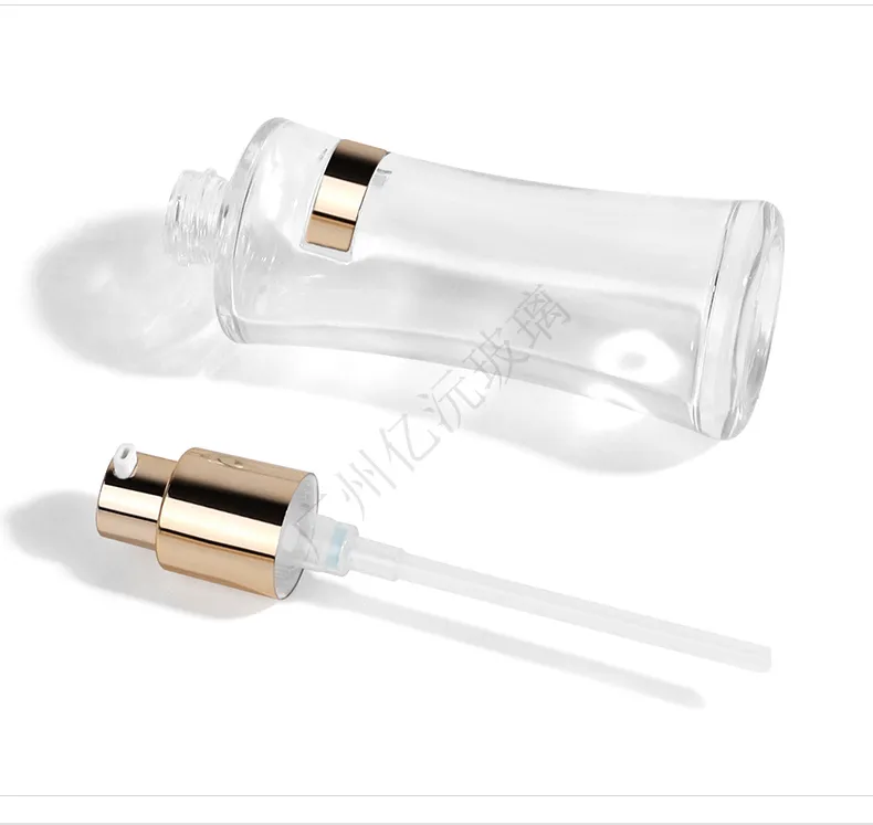 Glass Cosmetic Foundation Bottle Model 075 | Custom Wholesale | OEM Manufacturer China