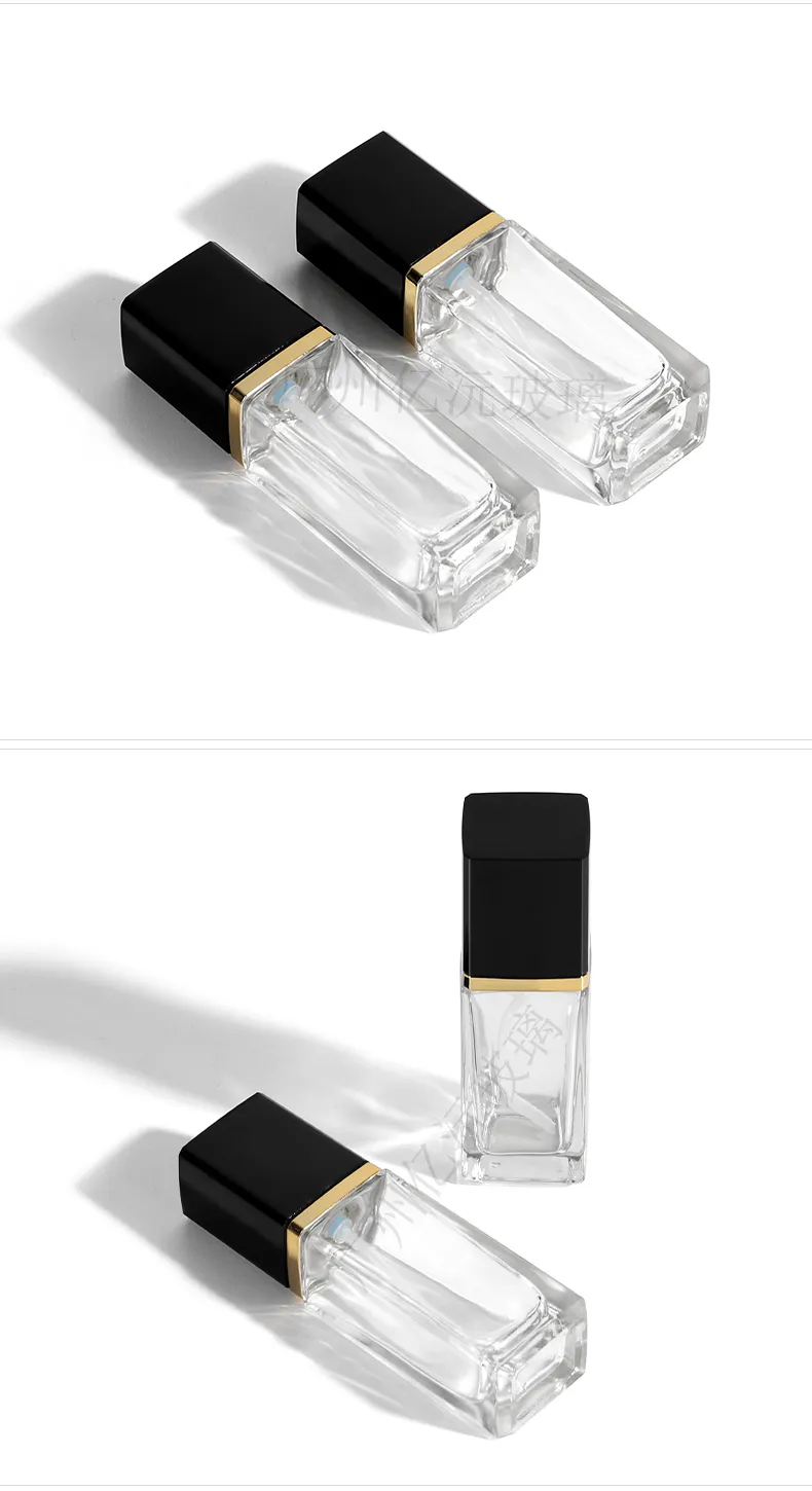 Glass Cosmetic Foundation Bottle Model 078 | Custom Wholesale | OEM Manufacturer China