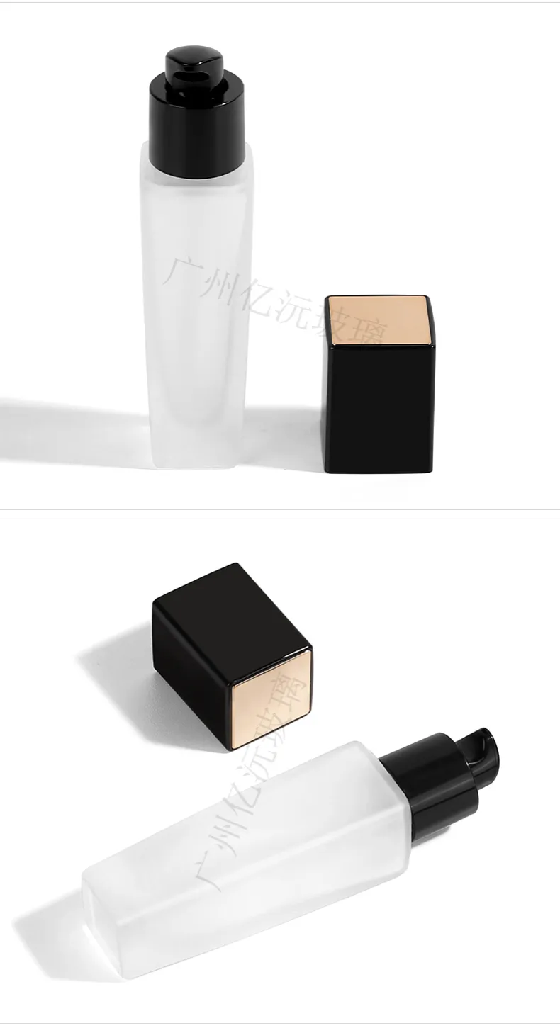 Glass Cosmetic Foundation Bottle Model 080 | Custom Wholesale | OEM Manufacturer China