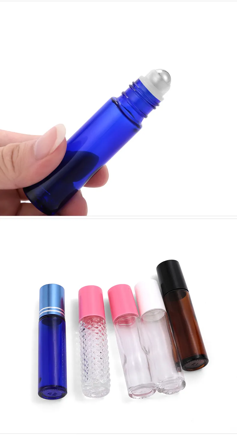 Glass Roller Ball Bottle Model 083 | Custom Roll-On Packaging | OEM Manufacturer China
