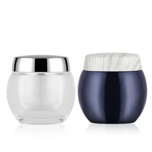 Model 088 premium glass cream jar 30g 50g 100g luxury skincare packaging