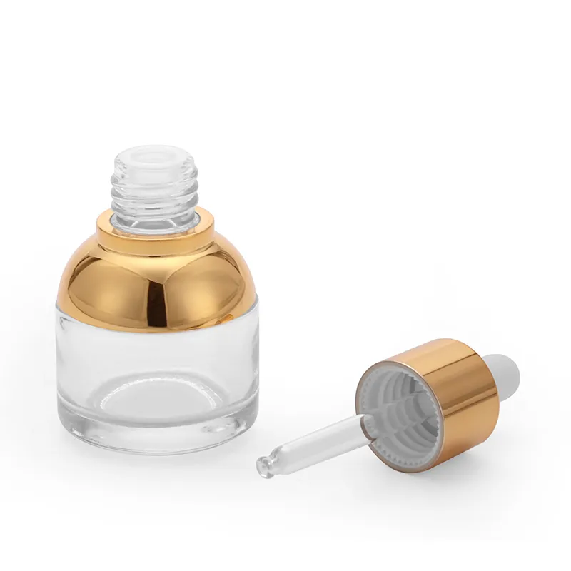 Model 089 Glass Dropper Bottle 5ml 10ml 15ml Amber Glass Essential Oil OEM Packaging detail view OEM custom packaging