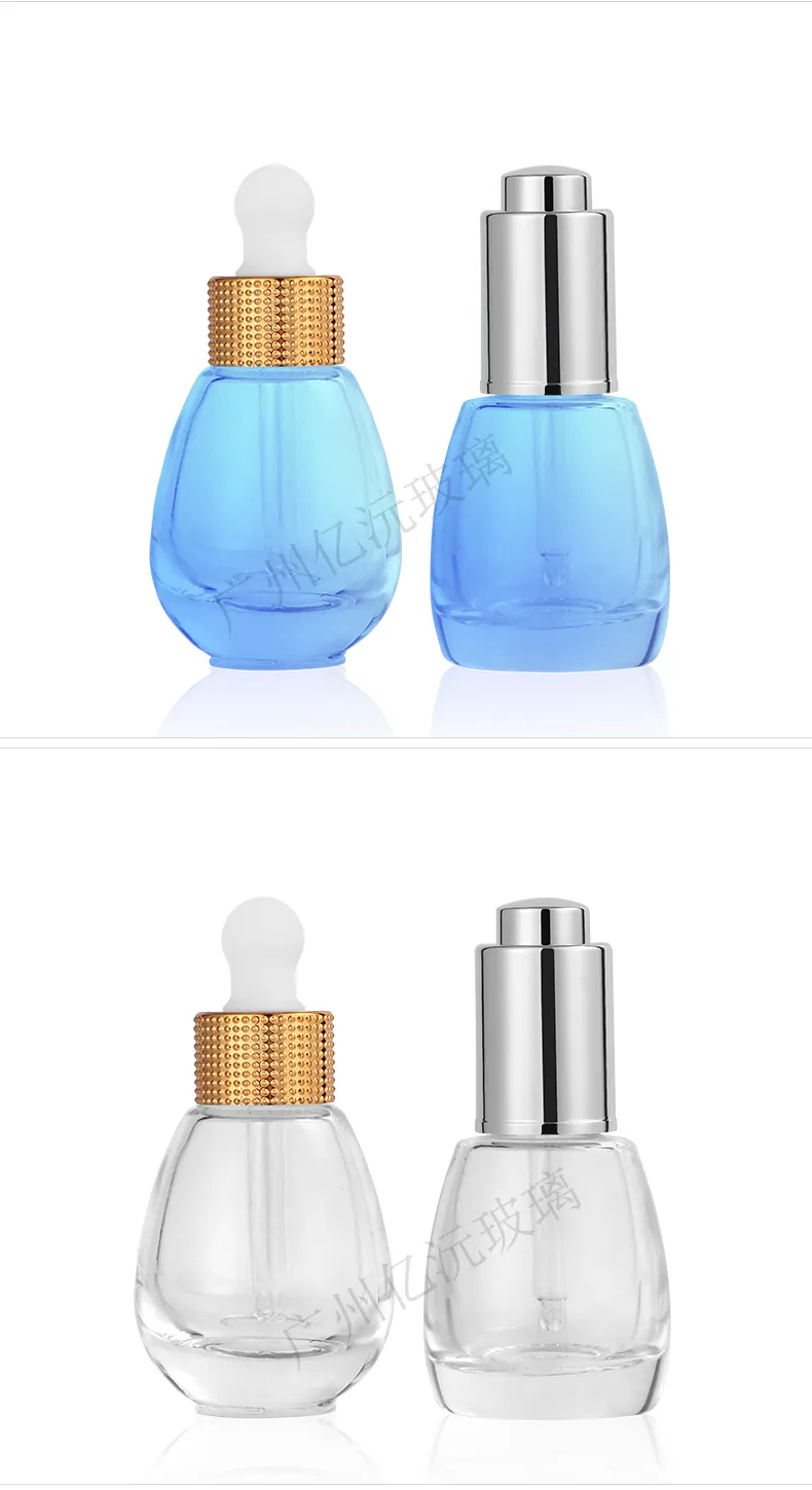 Model 090 Glass Dropper Bottle 10ml 15ml 30ml Glass with Pipette Cap OEM Packaging additional view 6 OEM custom packaging