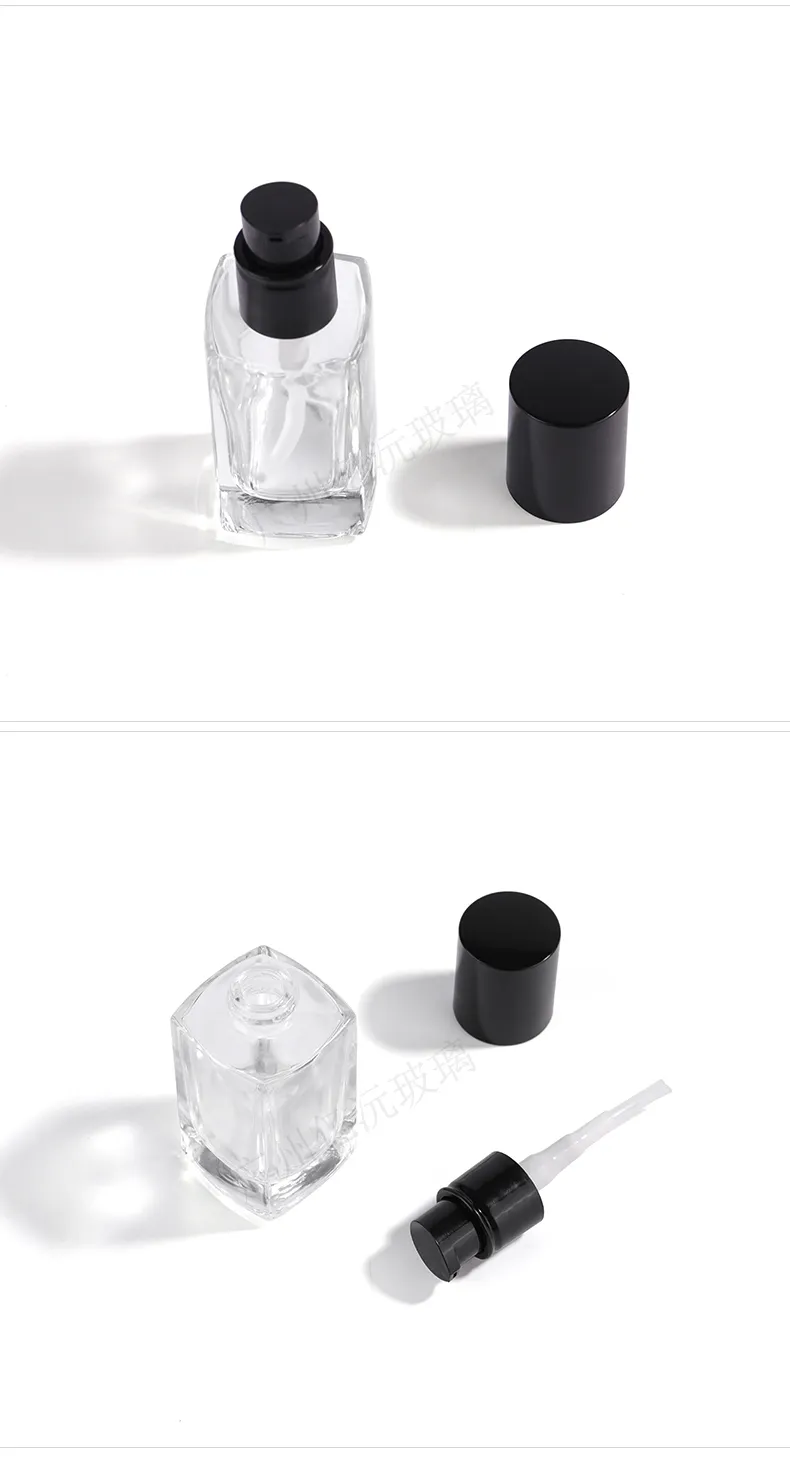Glass Cosmetic Foundation Bottle Model 094 | Custom Wholesale | OEM Manufacturer China