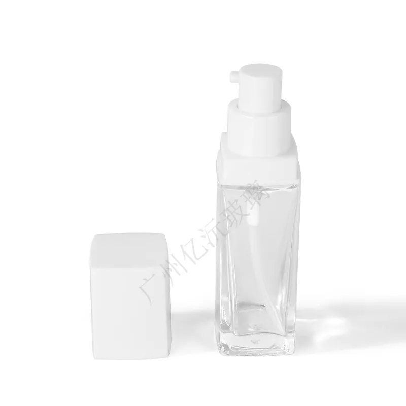 Glass Cosmetic Foundation Bottle Model 095 | Custom Wholesale | OEM Manufacturer China