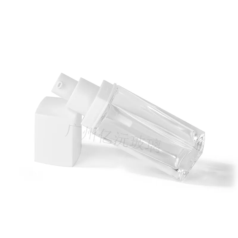 Glass Cosmetic Foundation Bottle Model 095 | Custom Wholesale | OEM Manufacturer China