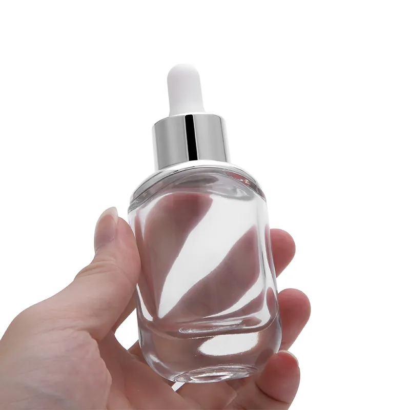 Model 102 Glass Dropper Bottle 5ml 10ml Glass Aromatherapy Oil OEM Packaging detail view OEM custom packaging