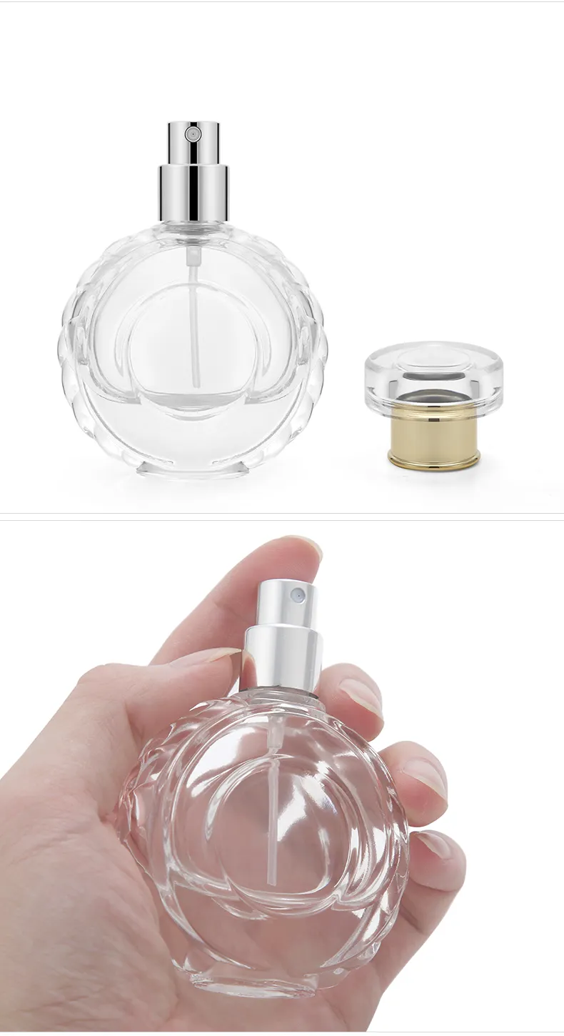 Glass Perfume Bottle Model 105 | Custom Fragrance Packaging | OEM Manufacturer China