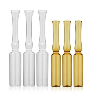 Model 117 glass ampoule bottle 1ml 2ml 5ml professional serum packaging