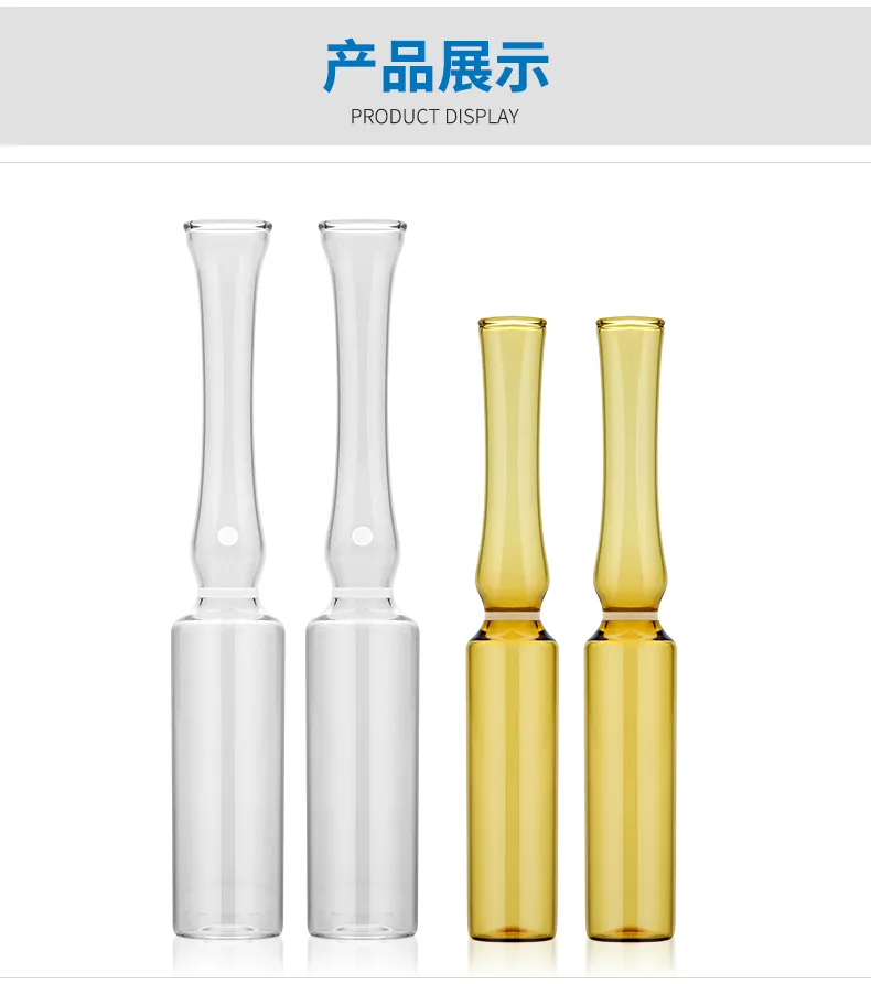Model 117 Glass Ampoule Bottle – 1ml 2ml 5ml Serum Ampoule Packaging - view 6