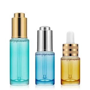 Model 122 Glass Dropper Bottle 10ml 20ml 30ml Amber Glass Serum OEM Packaging main product view OEM custom packaging