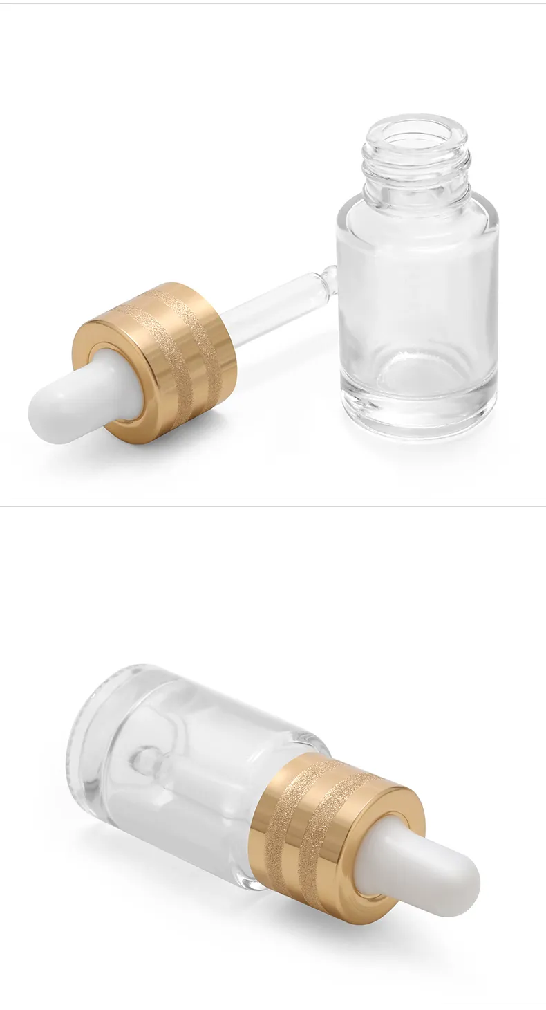 Model 122 Glass Dropper Bottle 10ml 20ml 30ml Amber Glass Serum OEM Packaging additional view 11 OEM custom packaging