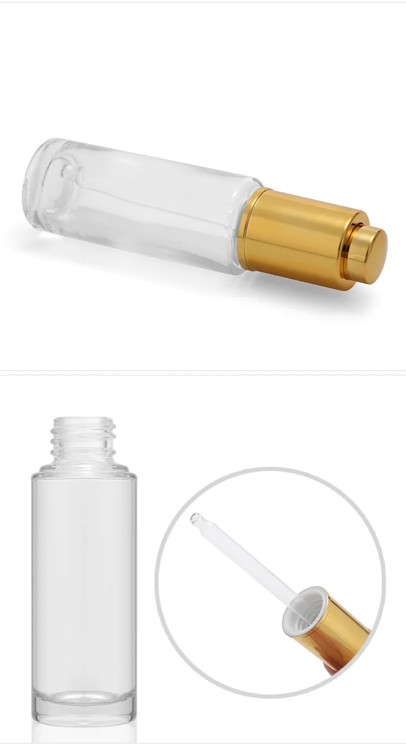 Model 122 Glass Dropper Bottle 10ml 20ml 30ml Amber Glass Serum OEM Packaging additional view 8 OEM custom packaging