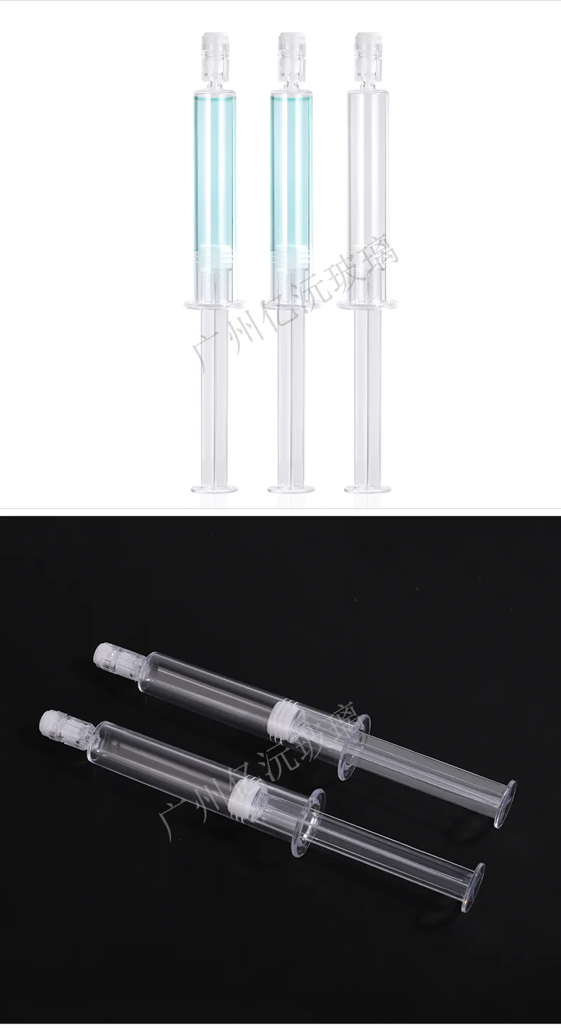 Glass Ampoule Serum Vial Model 124 | Custom Cosmetic Sample | OEM Manufacturer China