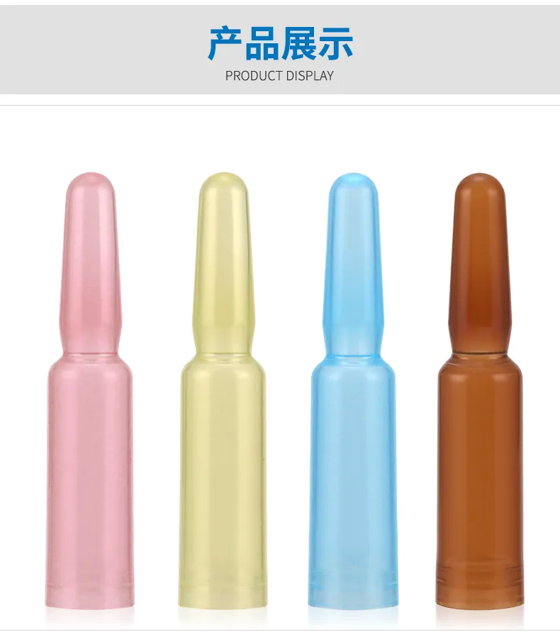 Model 126 Plastic Ampoule Bottle 3ml 5ml 10ml Flexible Cosmetic Serum Single Dose Packaging additional view 6 OEM custom p...