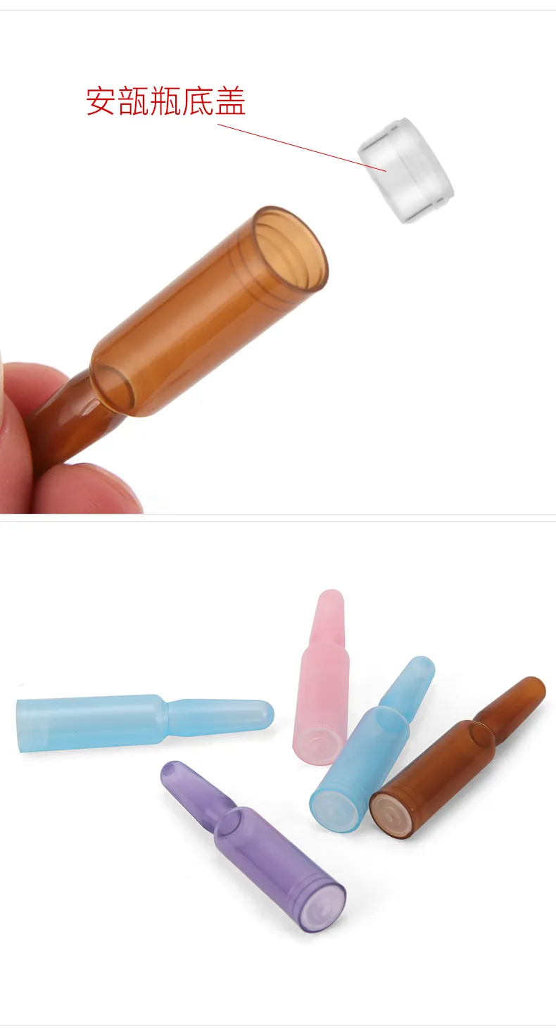 Model 126 Plastic Ampoule Bottle 3ml 5ml 10ml Flexible Cosmetic Serum Single Dose Packaging additional view 7 OEM custom p...