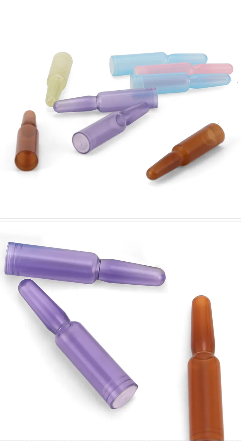 Model 126 Plastic Ampoule Bottle 3ml 5ml 10ml Flexible Cosmetic Serum Single Dose Packaging additional view 9 OEM custom p...