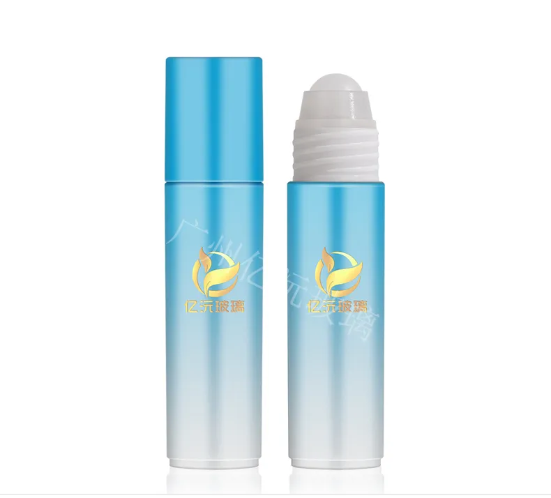 Glass Roller Ball Bottle Model 128 | Custom Roll-On Packaging | OEM Manufacturer China