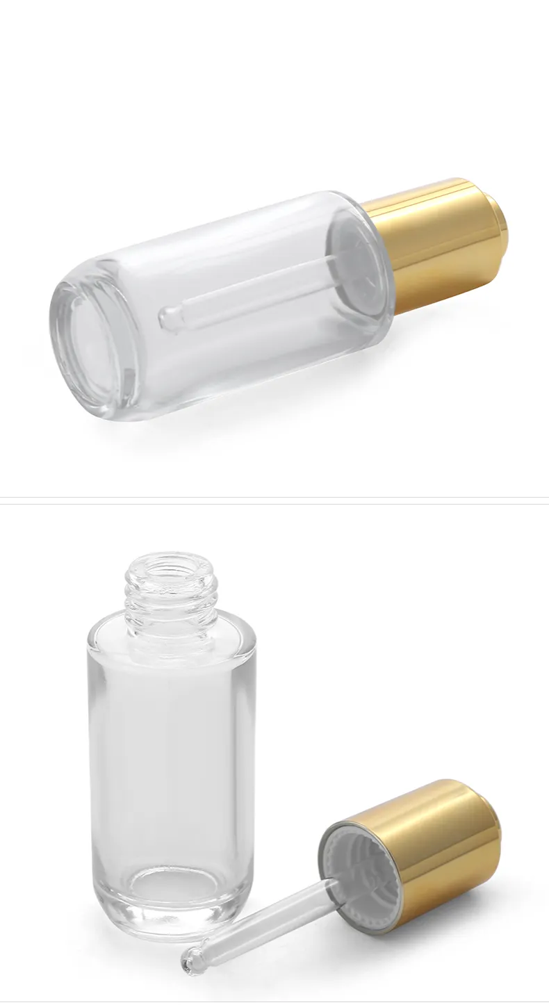 Model 141 Glass Dropper Bottle 5ml 10ml 15ml Glass Cosmetic OEM Packaging additional view 7 OEM custom packaging
