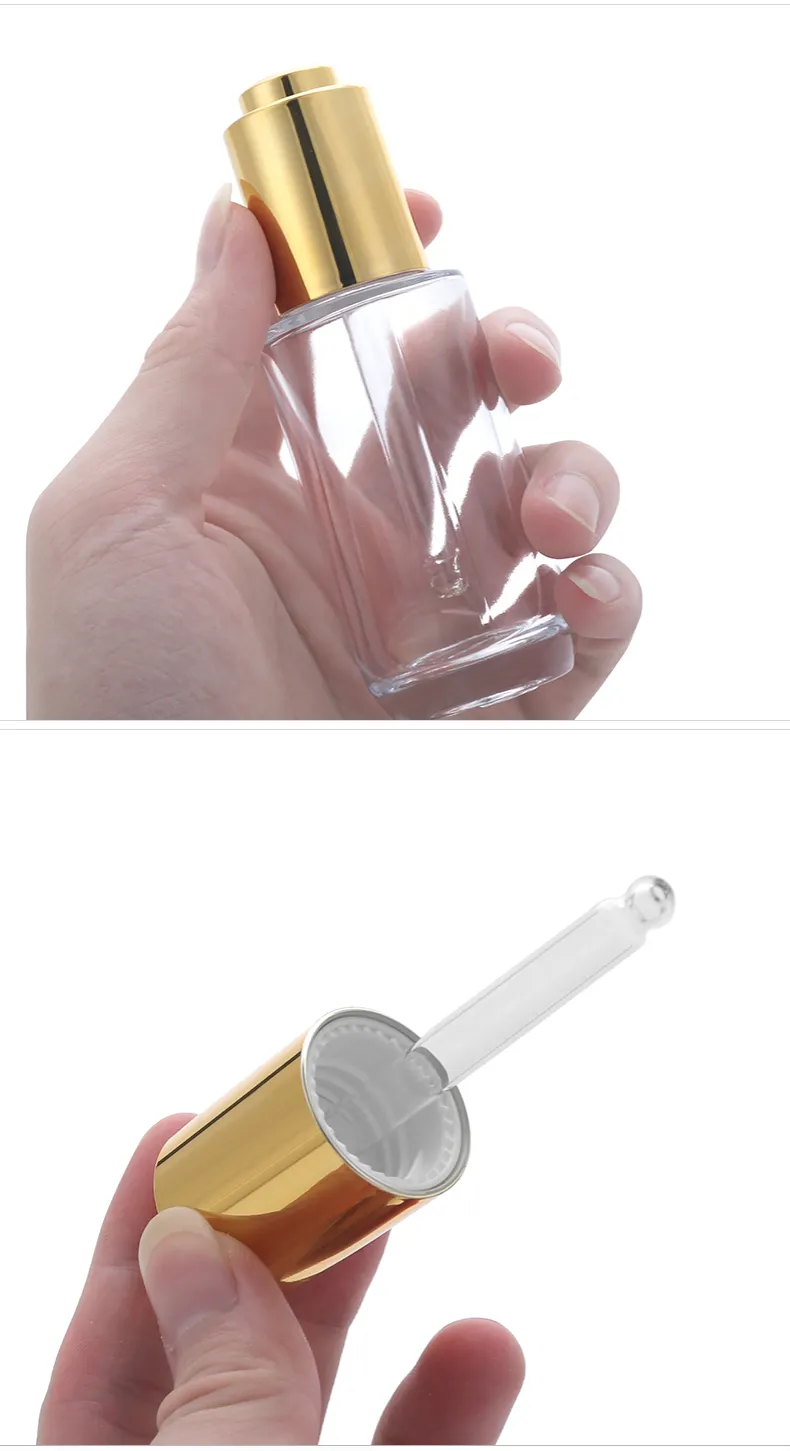 Model 141 Glass Dropper Bottle 5ml 10ml 15ml Glass Cosmetic OEM Packaging additional view 8 OEM custom packaging