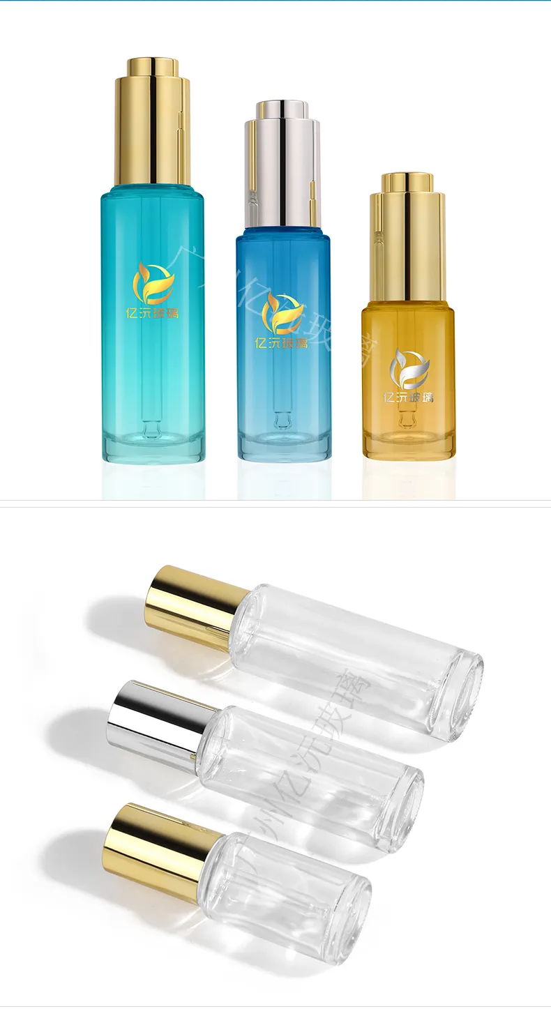 Model 142 Glass Dropper Bottle 10ml 30ml 50ml Glass Essential Oil OEM Packaging additional view 7 OEM custom packaging