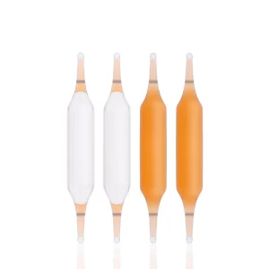 Model 144 Double Head Glass Ampoule Bottle Dual Opening Cosmetic Serum Ampoule Packaging main product view OEM custom pack...