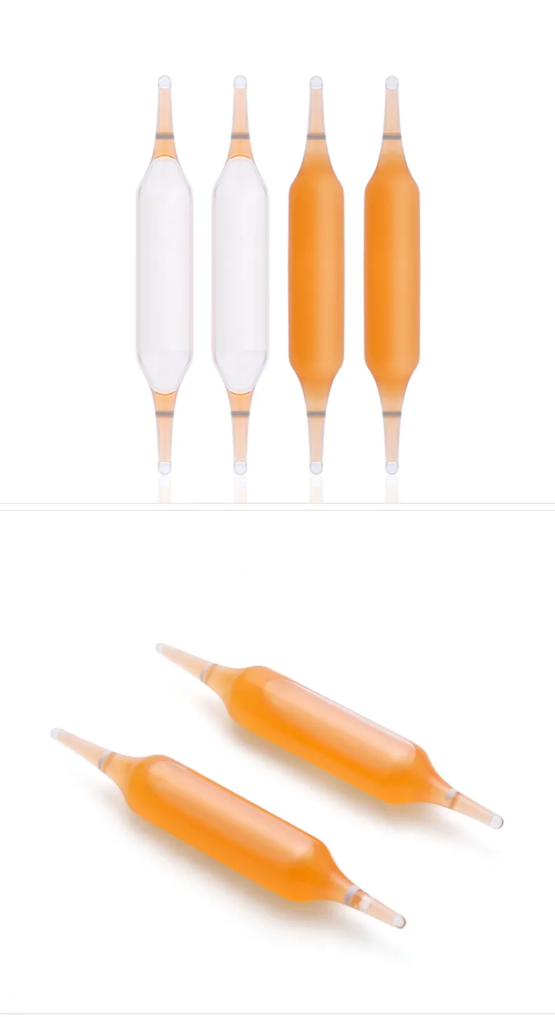 Model 144 Double Head Glass Ampoule Bottle Dual Opening Cosmetic Serum Ampoule Packaging additional view 6 OEM custom pack...