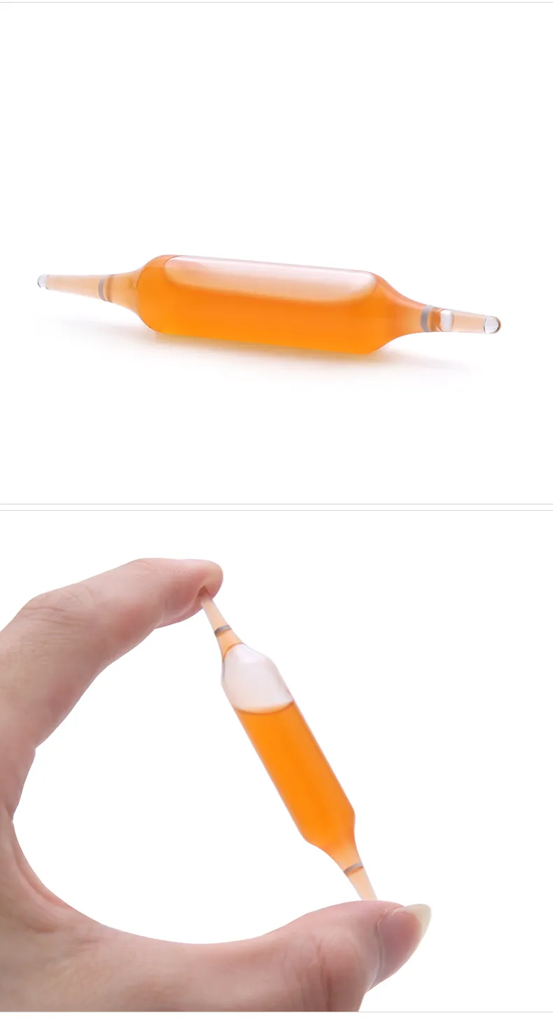 Model 144 Double Head Glass Ampoule Bottle Dual Opening Cosmetic Serum Ampoule Packaging additional view 8 OEM custom pack...