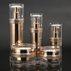 Acrylic Cosmetic Lotion Bottle Model 146 | Custom PETG Packaging | OEM Manufacturer China
